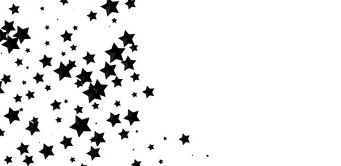 Obraz premium Stardust Christmas Shower: Mesmerizing 3D Illustration Depicting Descending Holiday Star Particles