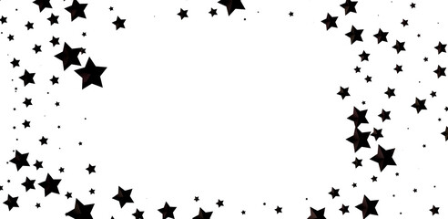 Obraz premium stars background, sparkle lights confetti falling. magic shining Flying christmas stars on night