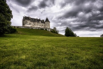 Obraz premium Ancient Castle on a Hill
