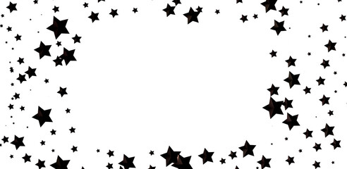 stars background, sparkle lights confetti falling. magic shining Flying christmas stars on night