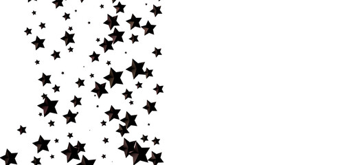 Starlit Christmas Plummet: Spectacular 3D Illustration Showcasing Descending Holiday Star Clusters