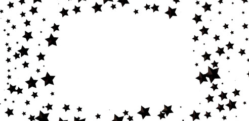 Stars - stars. Confetti celebration, Falling golden abstract decoration for party, birthday celebrate,