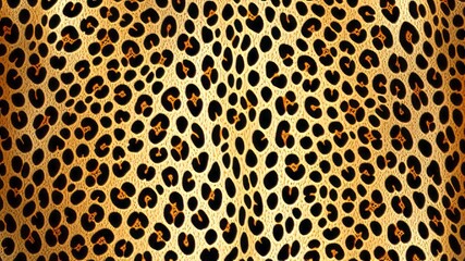 Seamless Jaguar Skin Pattern - Fabric, Wallpaper, Wrapping Paper Design