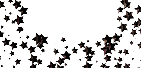 Naklejka premium golden stars - 3d