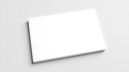 Realistic 3D mockup of a slide box die cut template, perfect for showcasing packaging designs, product, branding