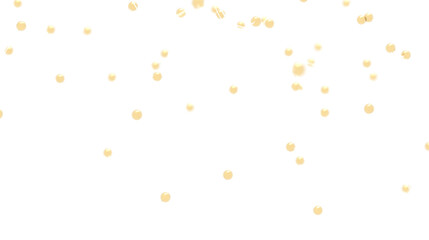 Abstract Background with Golden Confetti