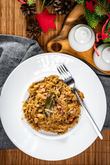 Bigos - traditional Polish food.