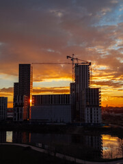 Tramonto in città