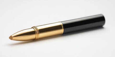 Fototapeta premium Elegant Gold and Black Fountain Pen