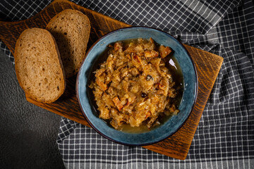 Bigos - traditional Polish food.