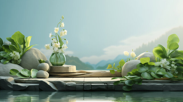 Plant and Flower Outdoor Products Booth
