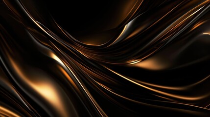 Mysterious Dark Brown Abstract Background with Gradient Effect