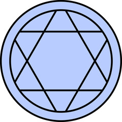 Diamond gem jewel icon, stone and gem or precious gemstone sign vector illustration isolated on white background.