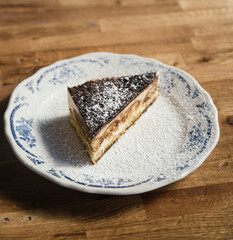 Tiramisu Dessert at an Italian Restaurant