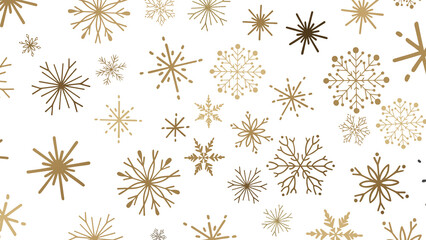 Snowflakes Falling On Snow - Winter Banner