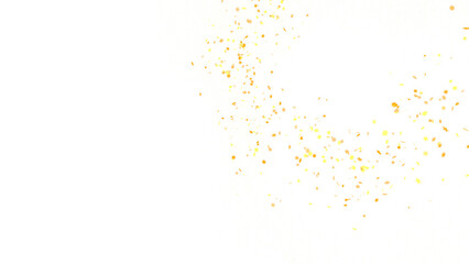 Shimmering Starry Christmas: Spectacular 3D Illustration Showcasing Falling Holiday Stars