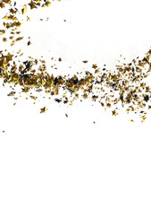 Shimmering Starry Christmas: Spectacular 3D Illustration Showcasing Falling Holiday Stars