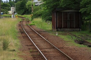 夏の駅(小湊鉄道)