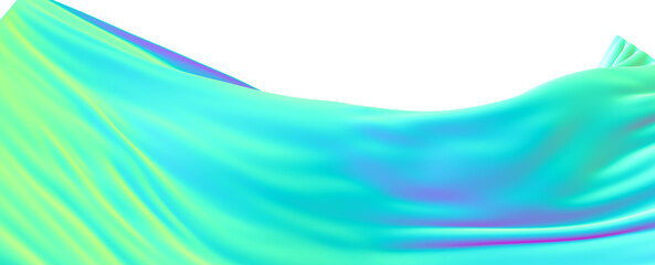 Abstract Flowing Fabric Texture