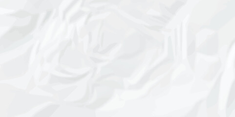 White old parchment cardboard paper crumpled pattern texture. Wrinkled white poster paper texture background.	