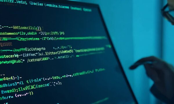 Programmer Working on Code
