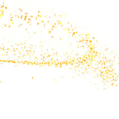 Holiday Stardust Rain: Brilliant 3D Illustration Showcasing Descending Christmas Stars