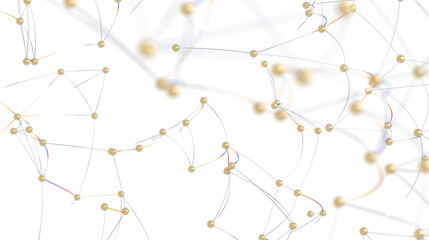 Abstract Network of Golden Spheres