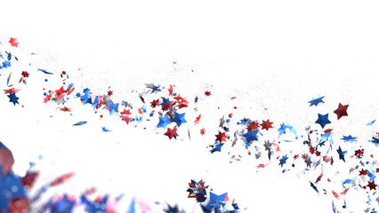  Independence Day background with stars.