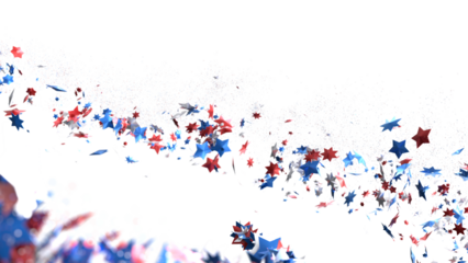  Independence Day background with stars.