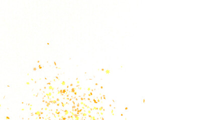 Holiday Stardust Rain: Brilliant 3D Illustration Showcasing Descending Christmas Stars