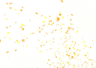 Starlit Christmas Shower: Mesmeric 3D Illustration Depicting Descending Holiday Star Particles