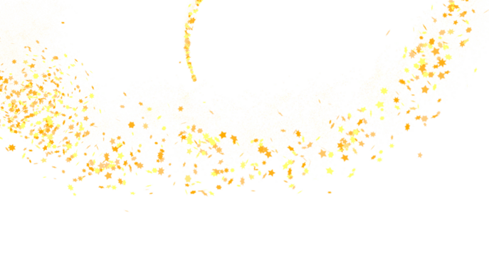 Starlit Christmas Shower: Mesmeric 3D Illustration Depicting Descending Holiday Star Particles