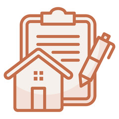 Property Management  Icon Element For Design