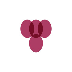 Grape Logo Template Icon