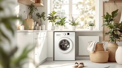 Laundry room top load washing machine