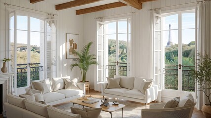 Fototapeta premium Livingroom.The best image for inspiration on the latest trends in current seasonal designs.