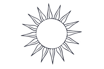 sun in vector format