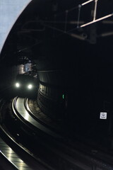 トンネルから飛び出してくる北陸新幹線E7(W7)系新幹線_2021/12/25撮影