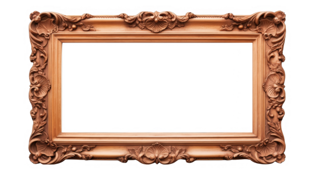 Ornate Frame, Glitched Image, Digital Art, Abstract Artwork, Broken Picture, Colorful Stripes, Moder