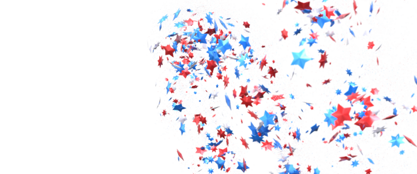 Confetti - Confetti confetti on american independence day party