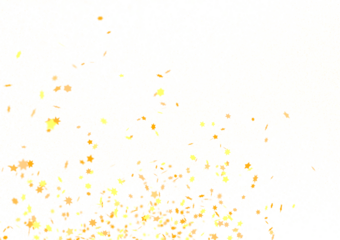 XMAS A gray whirlwind of golden stars. New