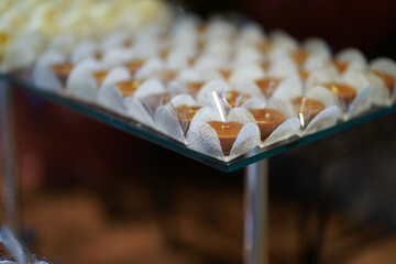 Desert sweets on a party