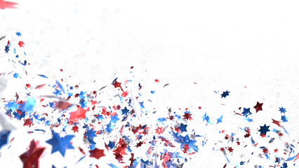  Independence Day background with stars.