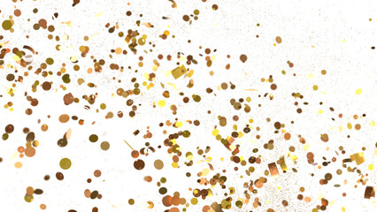 Golden Confetti Celebration