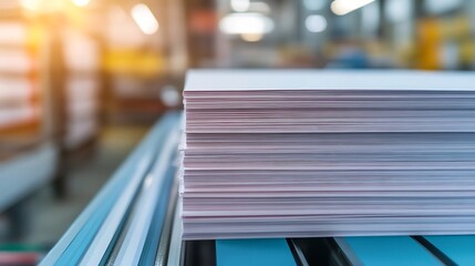 Printing Press Producing Custom Letterheads and Envelopes for Business Stationery Services