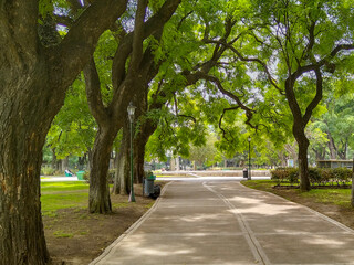 De los patricios park, buenos aires district, argentina
