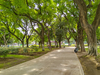 De los patricios park, buenos aires district, argentina