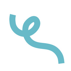 Confetti explosion of colored geometric shapes