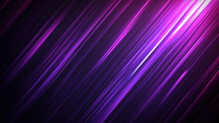Fototapeta premium Dynamic glowing light background with vibrant purple and blue streaks creating an energetic atmosphere for design projects