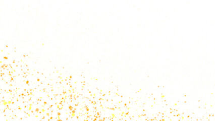 gold stars. Confetti celebration, Falling golden abstract decoration for party, birthday celebrate,